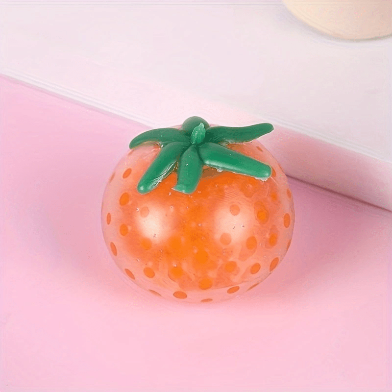 Simulated Fruit Pinch Funny Toy Stress Relief Ball Soft Rubber
