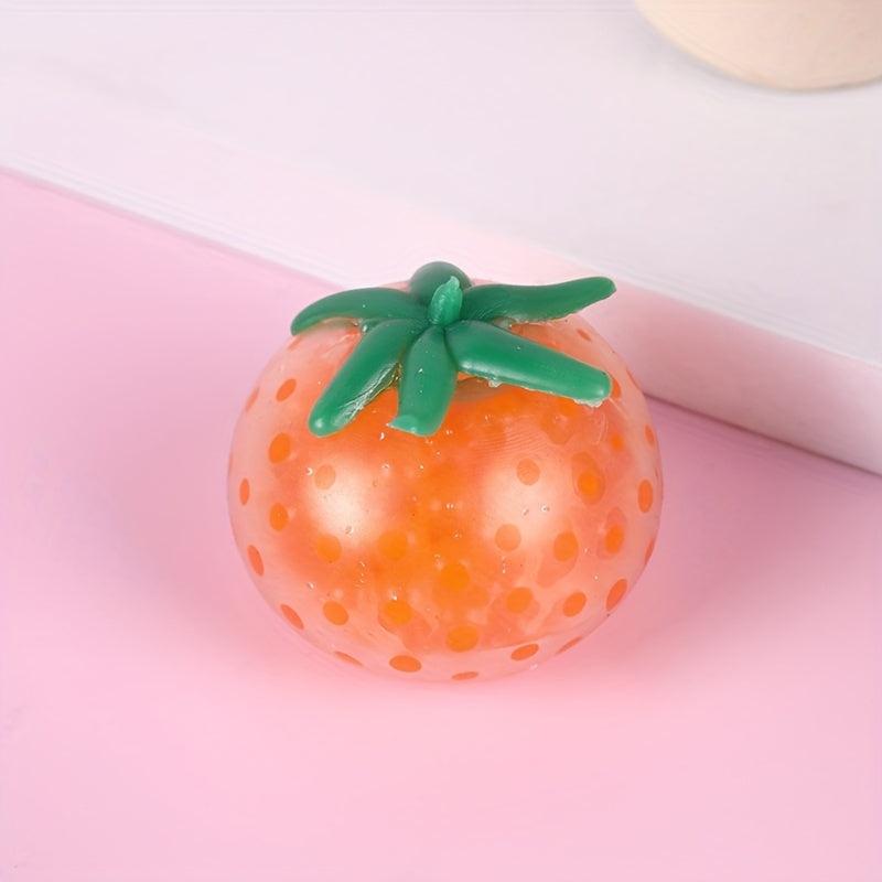 Simulated Fruit Pinch Funny Toy Stress Relief Ball Soft Rubber