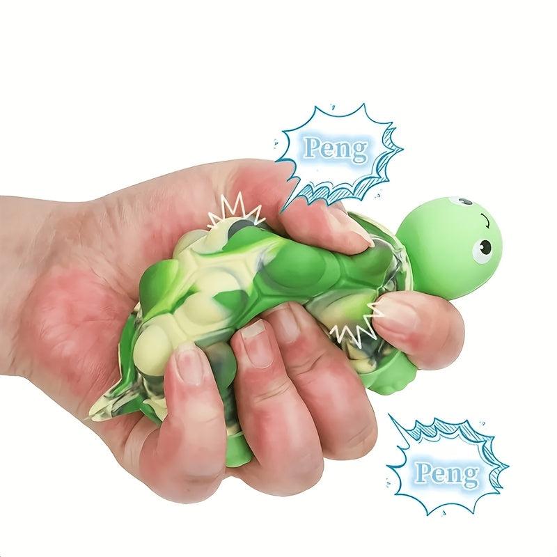 Turtles Pop up Bubble Decompression Ball