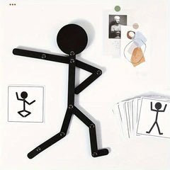 Wooden Man Jigsaw Puzzle Game for Kids, 3D Educational Toy
