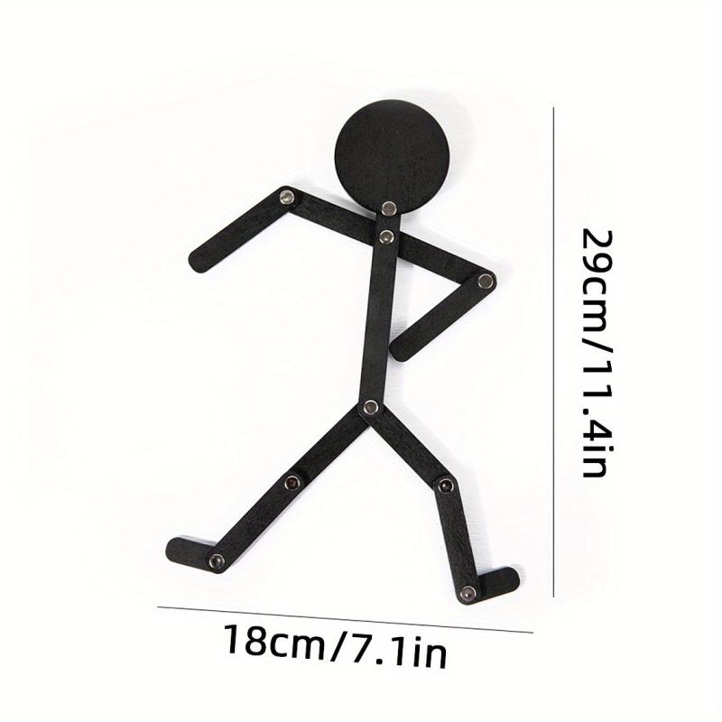 Wooden Man Jigsaw Puzzle Game for Kids, 3D Educational Toy
