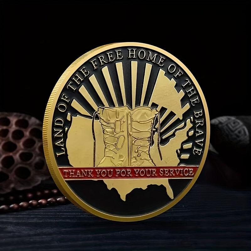Land Of The Home Of The Brave Challenge Coin Collection Coin