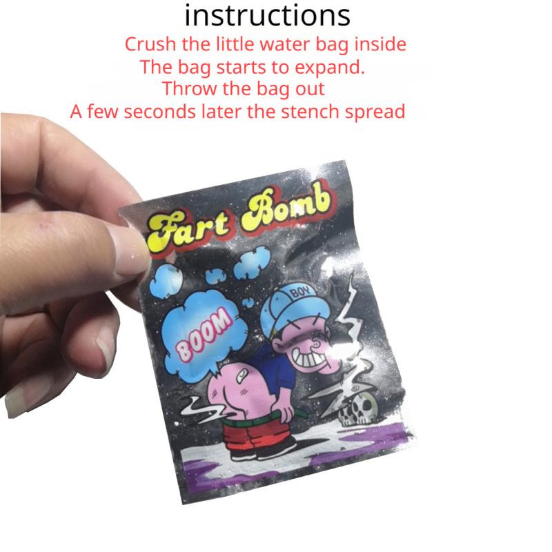 20pcs Prank Disposable Stink Bag - April Fool's Halloween Gag