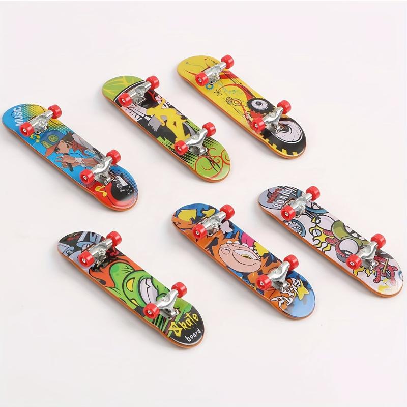 10pcs Finger Skateboards Mini Finger Boards Set Finger Sports Party Favors