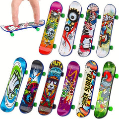 10pcs Finger Skateboards Mini Finger Boards Set Finger Sports Party Favors