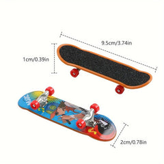 10pcs Finger Skateboards Mini Finger Boards Set Finger Sports Party Favors