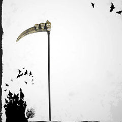 Grim Reaper Sickle Halloween Dress Up Ornament