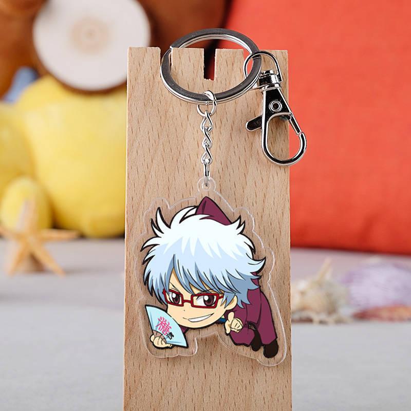 Anime Manga Toys Keychain For Kids School Supplies Keyring