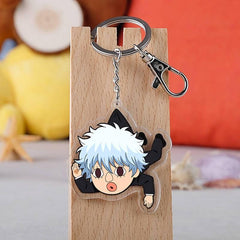 Anime Manga Toys Keychain For Kids School Supplies Keyring