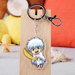 Anime Manga Toys Keychain For Kids School Supplies Keyring