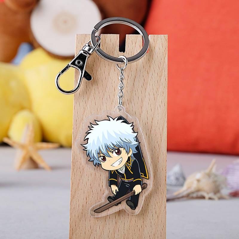 Anime Manga Toys Keychain For Kids School Supplies Keyring