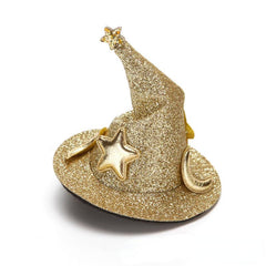 Halloween Clip Ghost Funny Decoration Wizard Hat Hair Clip