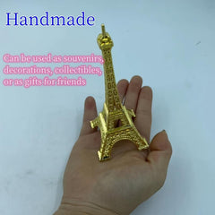 Eiffel Tower Statue Home Decor Figurine Jewelry Stand Toy Gift Souvenir