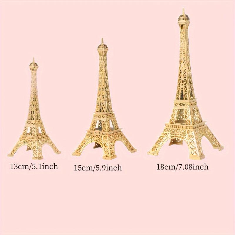 Eiffel Tower Statue Home Decor Figurine Jewelry Stand Toy Gift Souvenir