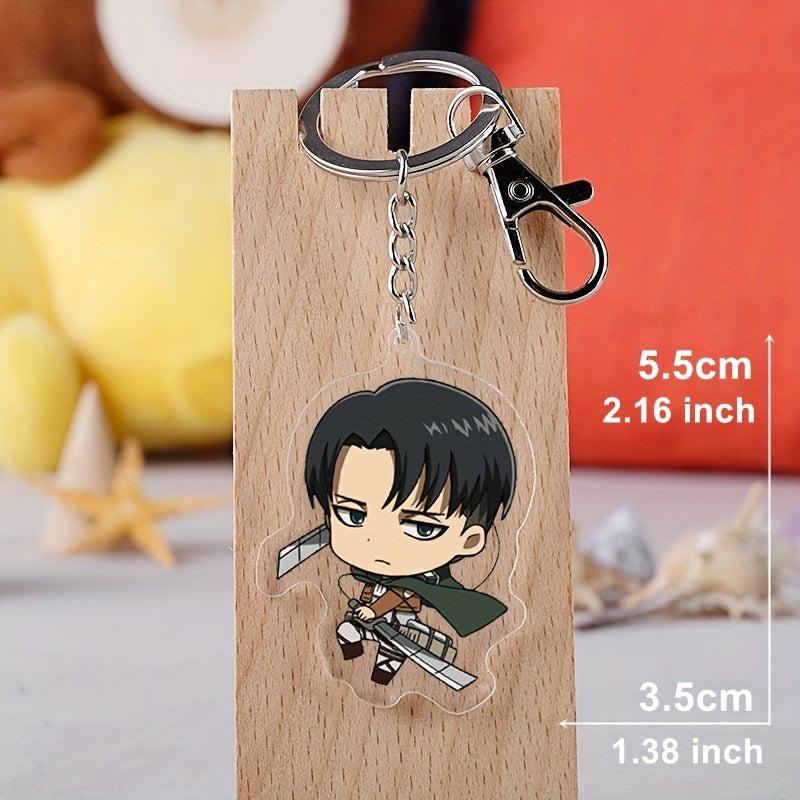 5 49 Cm Pop Anime Keychain Manga Acrylic Keyring Toys