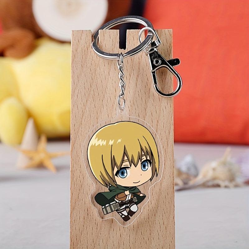5 49 Cm Pop Anime Keychain Manga Acrylic Keyring Toys
