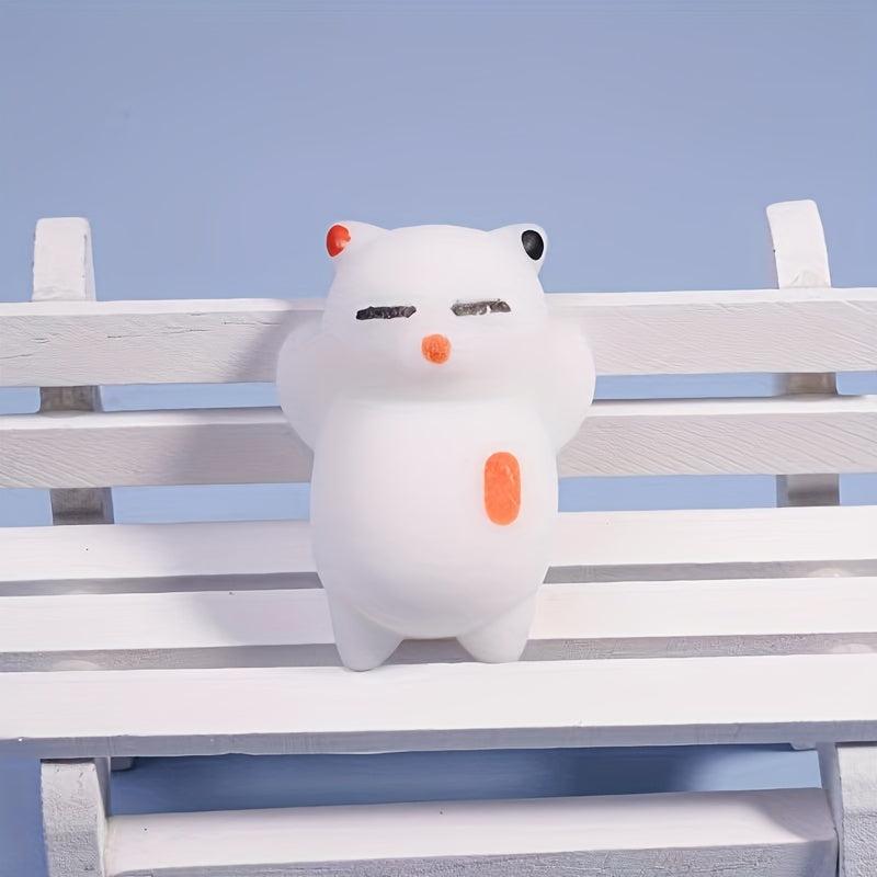 2pcs Lazy Cat Fidget Toys, Stress Relief Vent Sensory Ornaments