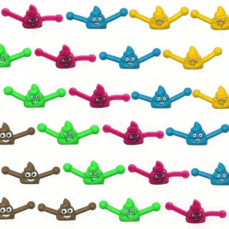1Pc Christmas Gift Toy Poop Slingshot Strange Poop Poop Slingshot Spoof