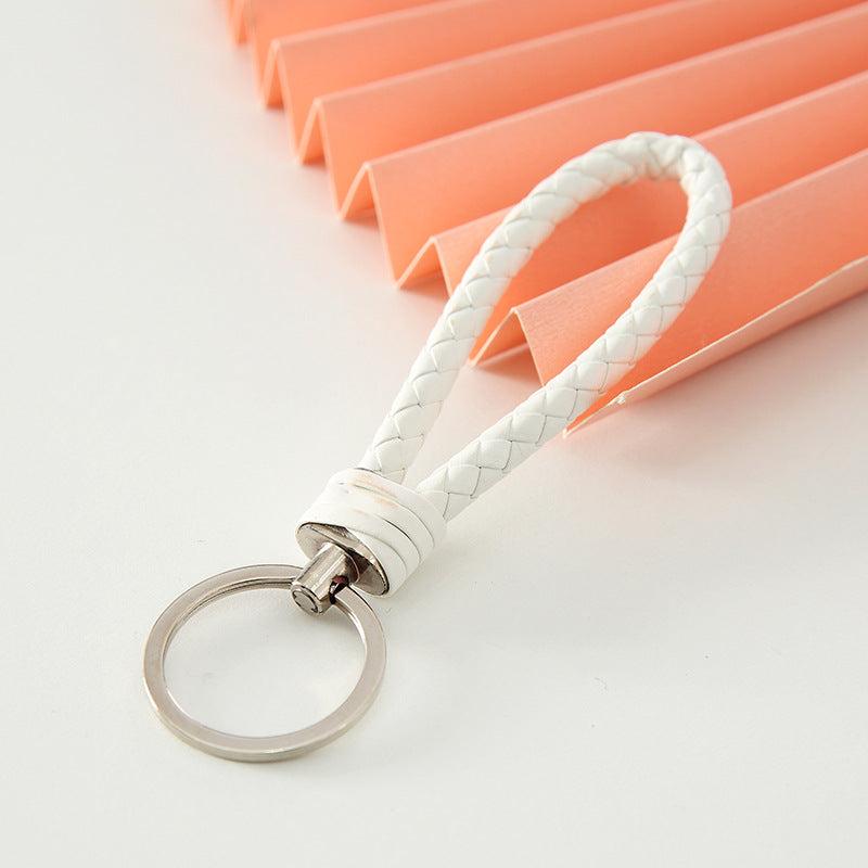 Braided Keychain Bracelet for Customers Trinkets Key Pendant Phone Strap