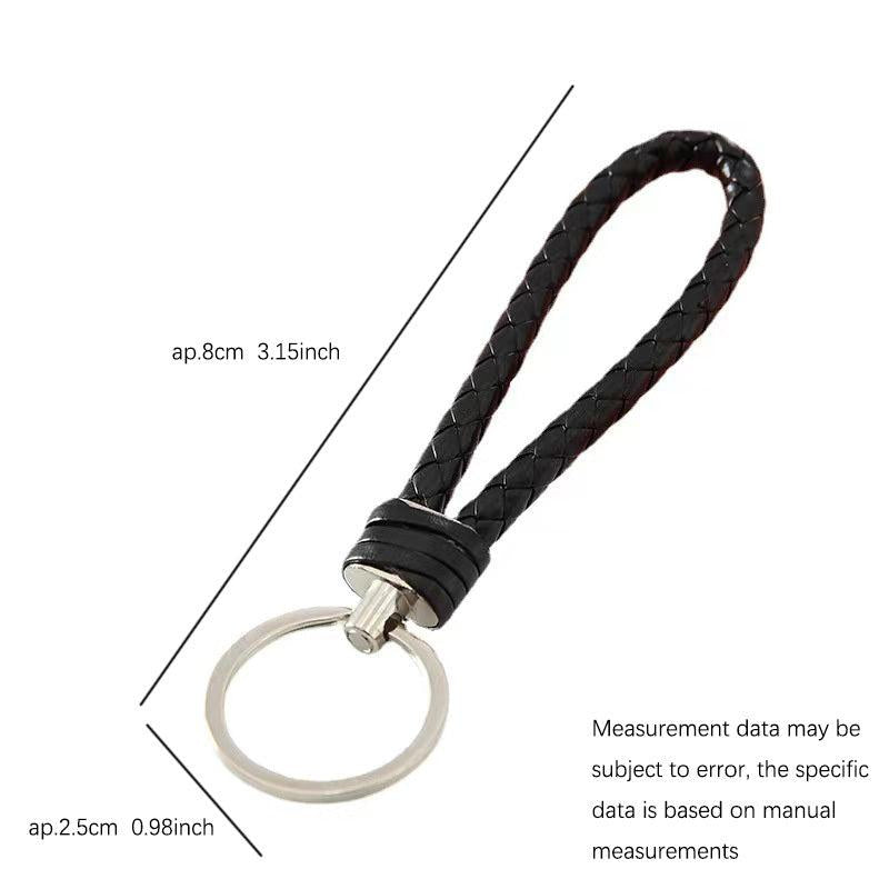 Braided Keychain Bracelet for Customers Trinkets Key Pendant Phone Strap