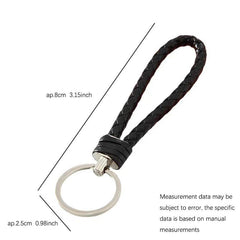 Braided Keychain Bracelet for Customers Trinkets Key Pendant Phone Strap