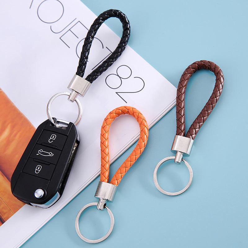 Braided Keychain Bracelet for Customers Trinkets Key Pendant Phone Strap
