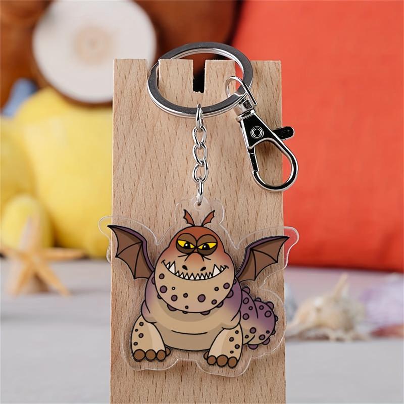 5 49 Cm Cartoon Keychain Anime Figure Keyring Acrylic Toys