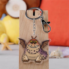 5 49 Cm Cartoon Keychain Anime Figure Keyring Acrylic Toys