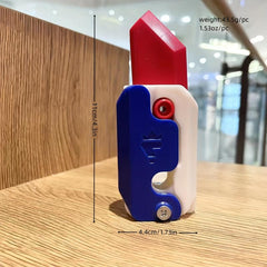 3D Radish Decompressing Mini Model Cartoon Toy