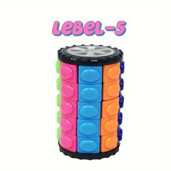 3D Magic Tower Corn Cube Stress Reduction Toy