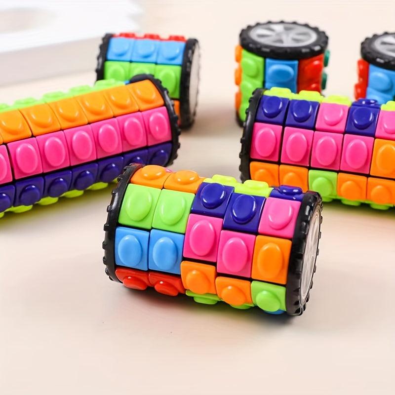 3D Magic Tower Corn Cube Stress Reduction Toy