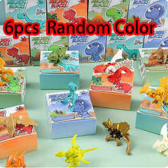 Random Dinosaur Mini DIY Assembly Toy for Kids - Perfect Gift