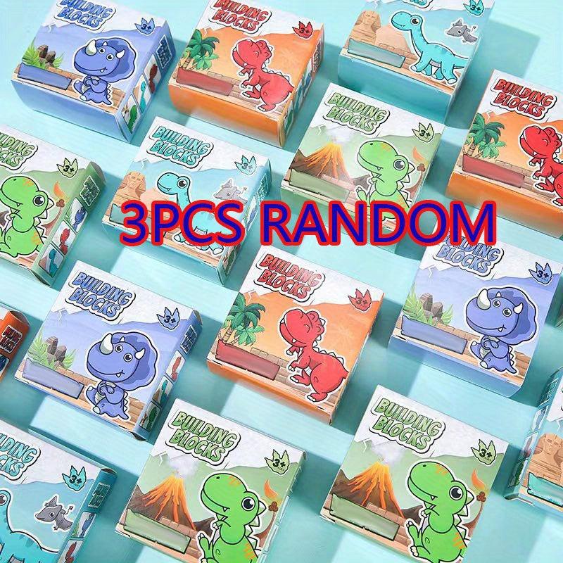 Random Dinosaur Mini DIY Assembly Toy for Kids - Perfect Gift