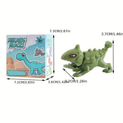 Random Dinosaur Mini DIY Assembly Toy for Kids - Perfect Gift