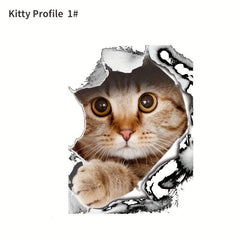 Creative Kids Cute Kitten Puppy Wall Sticker