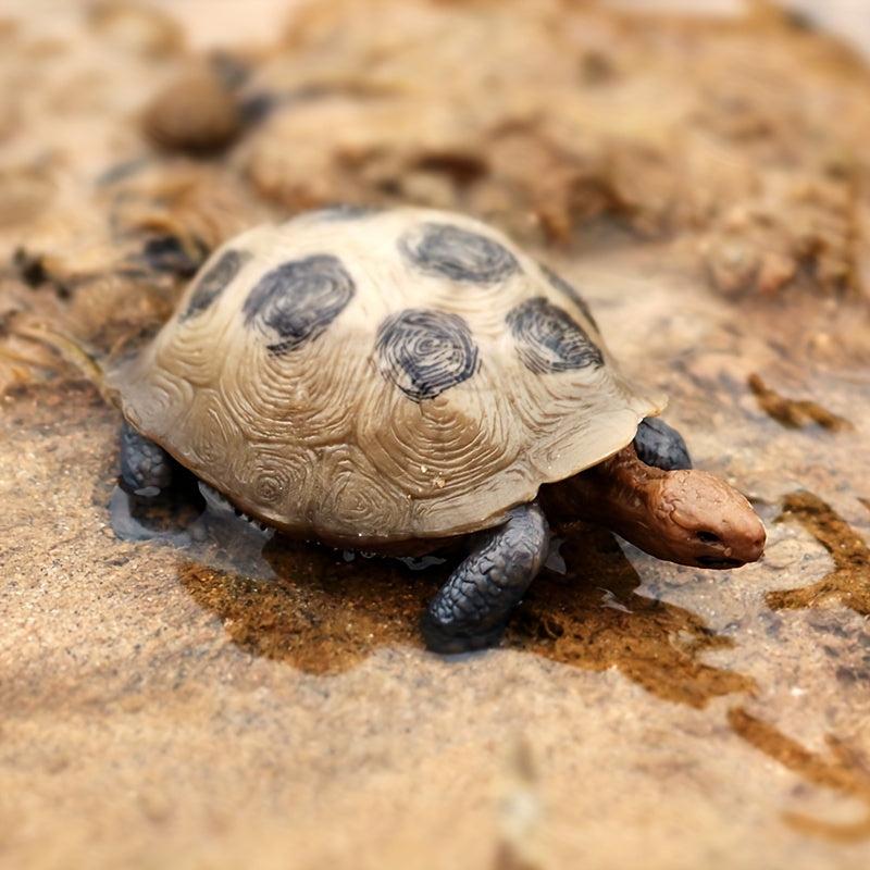 Wild Life Animal Toy Giant Tortoise Figurine for Kids 3-8 Years Old