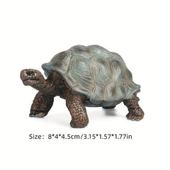 Wild Life Animal Toy Giant Tortoise Figurine for Kids 3-8 Years Old