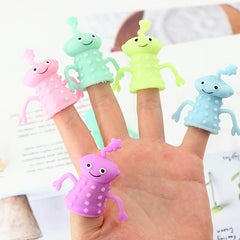 5Pcs Monster Finger Toys for Kids' Puppet Show Fun
