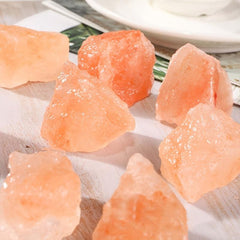 Himalayan Orange Salt Raw Stone Aromatherapy Stone Home Decoration Stone