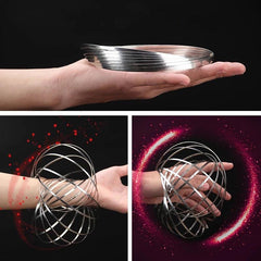 Magic Fluid Bracelet Stainless Steel Decompression Fitness Toy