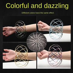 Magic Fluid Bracelet Stainless Steel Decompression Fitness Toy