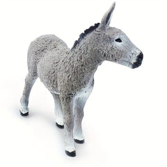 Simulation Donkey Model Ornament Toy for Decoration Party Gift
