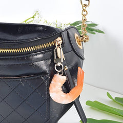 Creative Shrimp Keychain PVC Model Toy for Kids