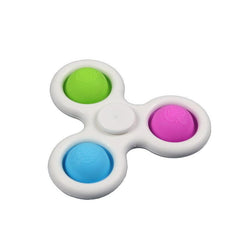 Vent Artifact Bubble Music Fidget Spinner Decompression Toy Keychain