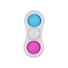 Vent Artifact Bubble Music Fidget Spinner Decompression Toy Keychain