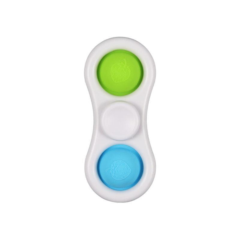 Vent Artifact Bubble Music Fidget Spinner Decompression Toy Keychain