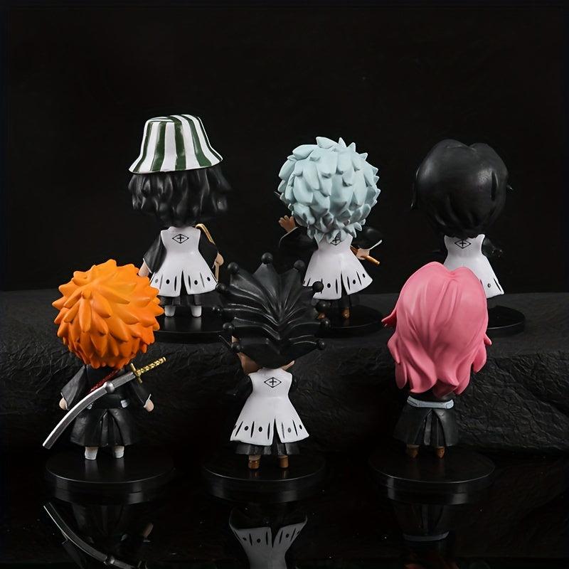 6 Pcs Anime Characters Christmas Halloween Figures