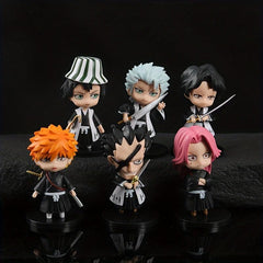 6 Pcs Anime Characters Christmas Halloween Figures