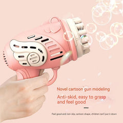 23 Hole Bubble Gun Toy Machine for Fun Bubbles
