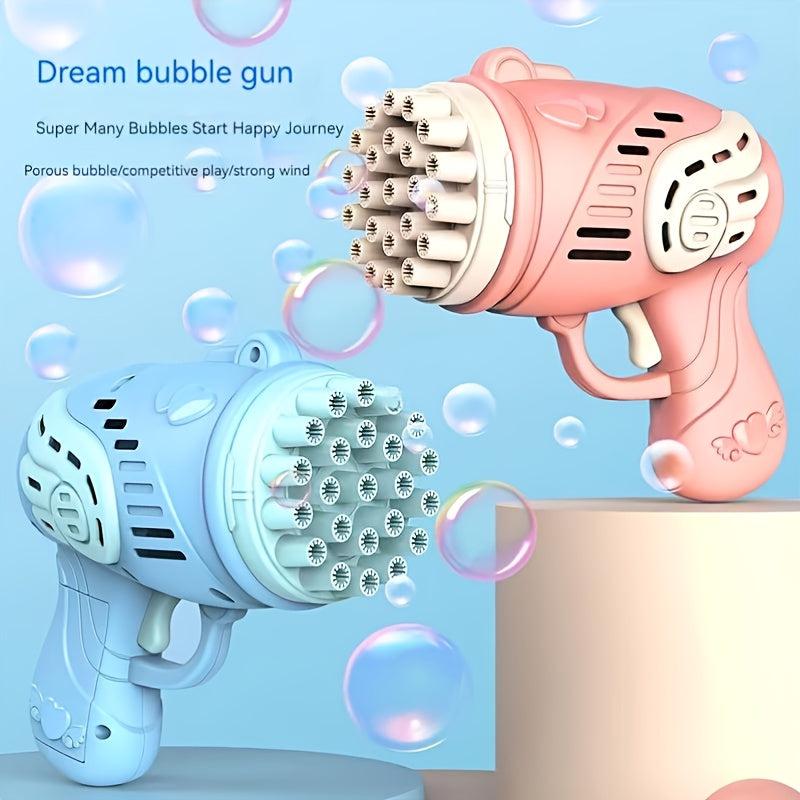 23 Hole Bubble Gun Toy Machine for Fun Bubbles